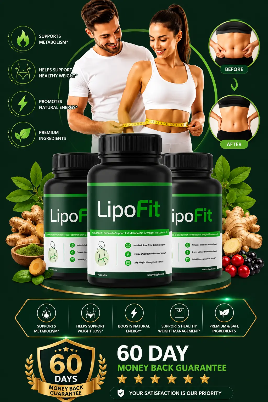 LipoFit Natural Weight Management Supplement